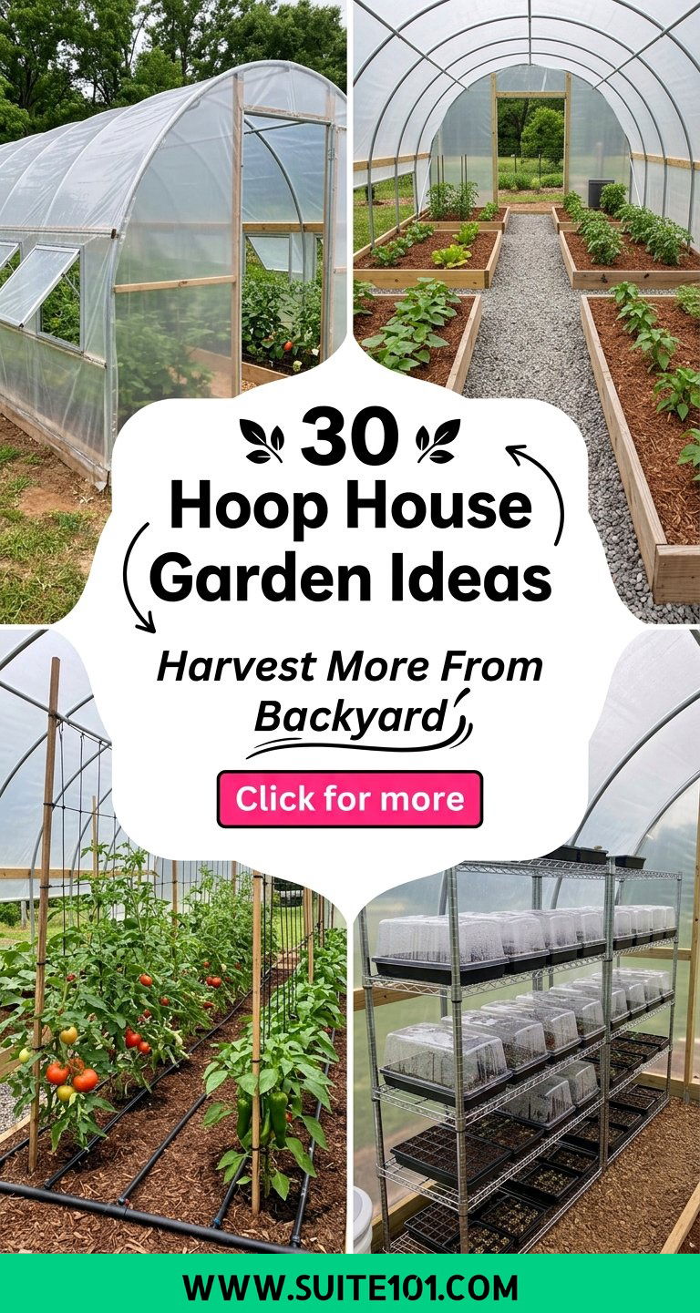 30 Hoop House Garden Ideas to Boost Your Backyard Harvest - 30 Hoop House Garden Ideas to Boost Your Backyard Harvest