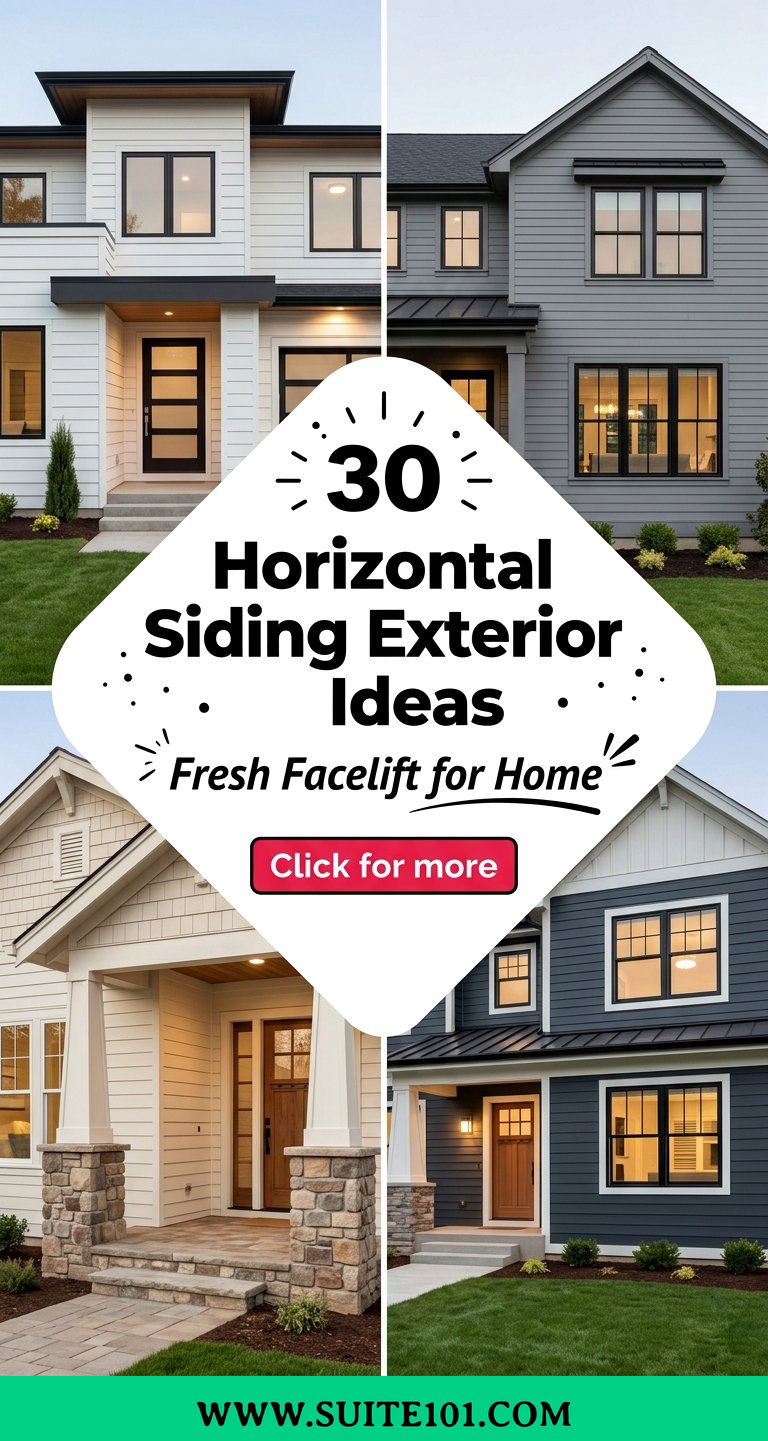 30 Horizontal Siding Exterior Ideas for a Fresh Facelift - 30 Horizontal Siding Exterior Ideas for a Fresh Facelift