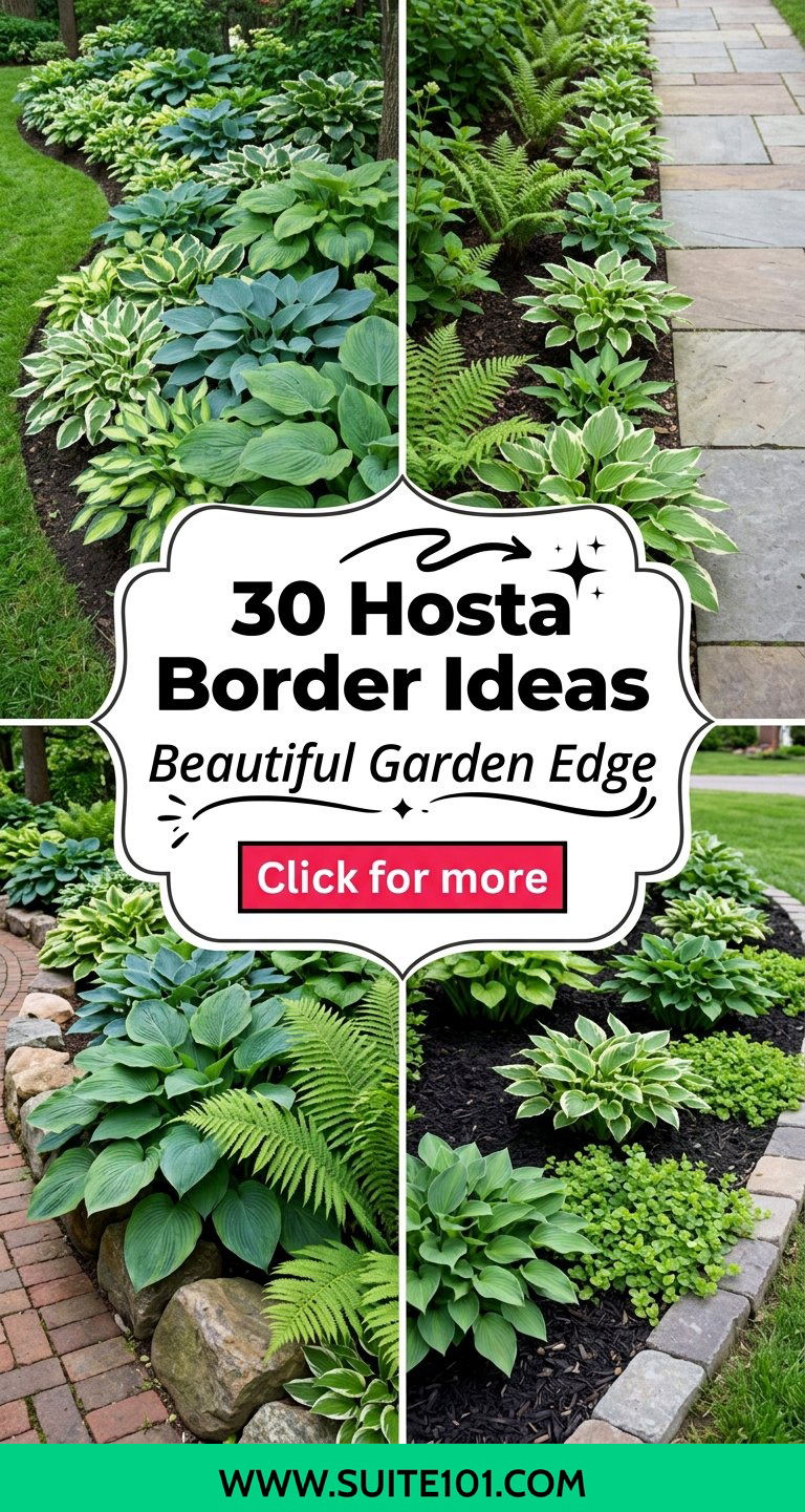 30 Hosta Border Ideas to Create a Beautiful Garden Edge - Suite 101