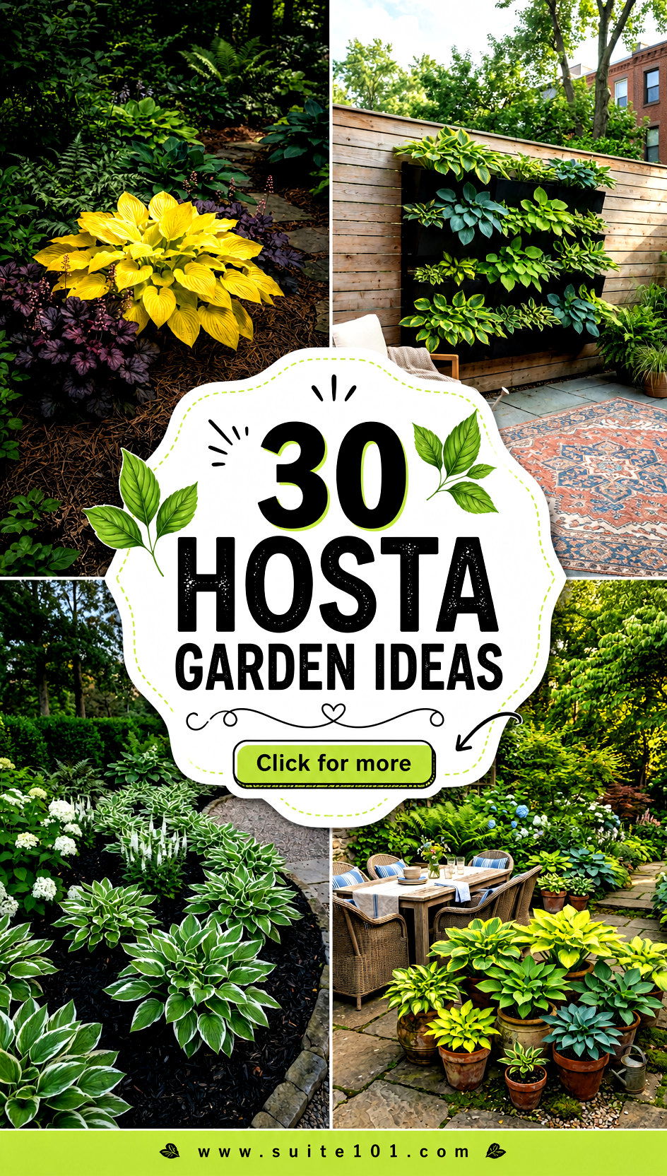 30 Hosta Garden Ideas for a Lush Shade Garden Look Today - 30 Hosta Garden Ideas for a Lush Shade Garden Look Today