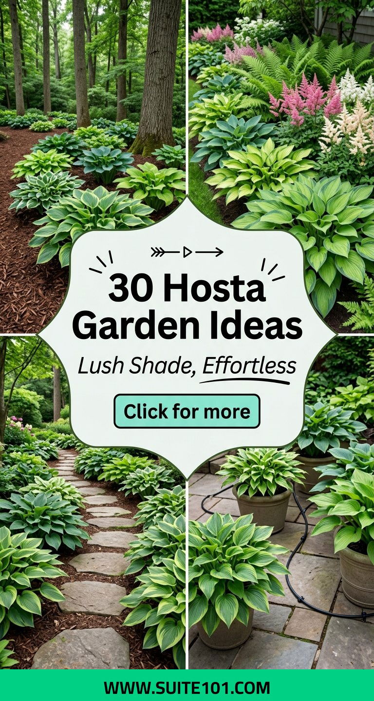30 Hosta Garden Ideas for a Lush Shade Garden Look Today - 30 Hosta Garden Ideas for a Lush Shade Garden Look Today
