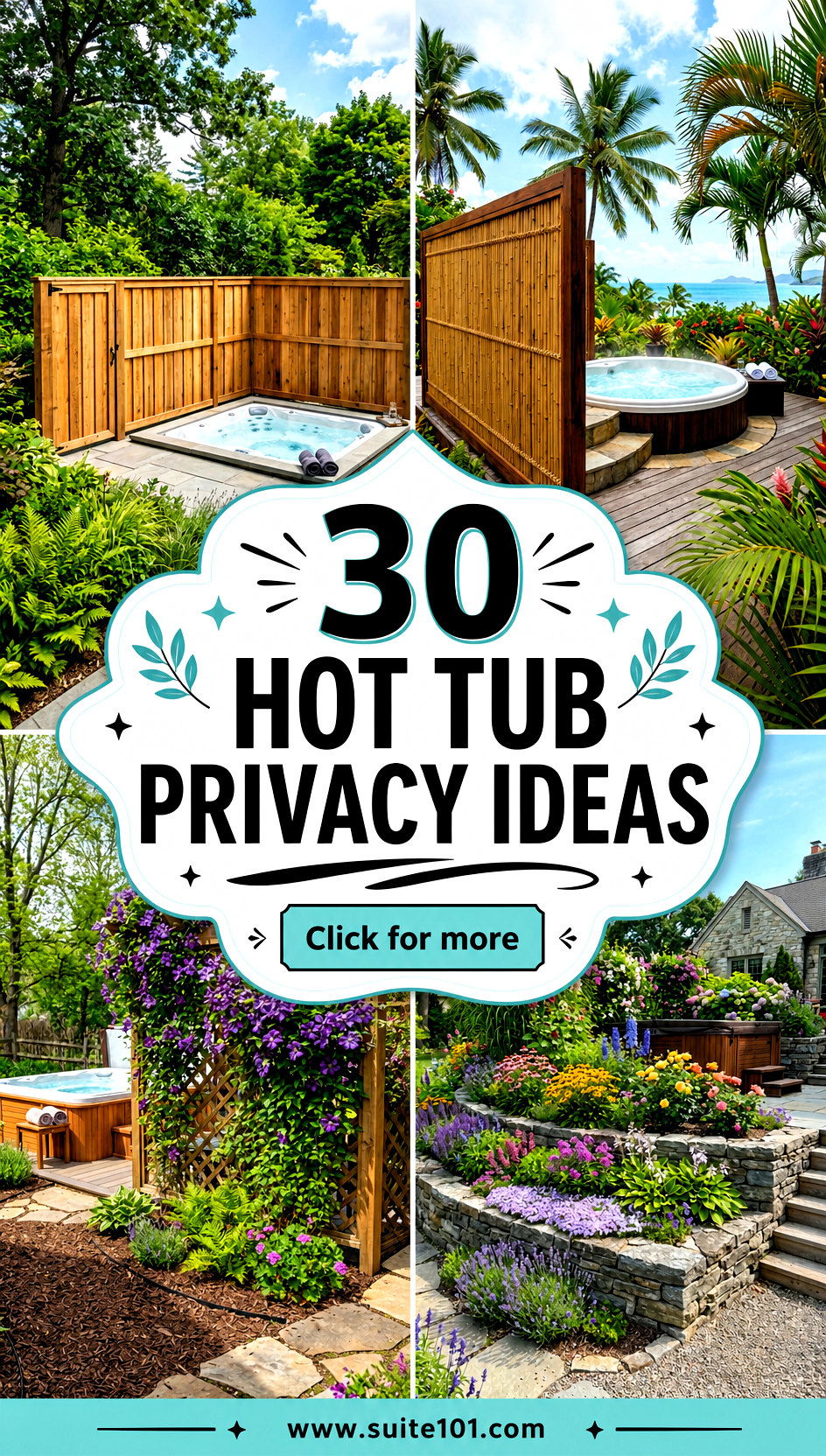 30 Hot Tub Privacy Ideas for Cozy Unseen Relaxation in Any Yard - 30 Hot Tub Privacy Ideas for Cozy, Unseen Relaxation in Any Yard