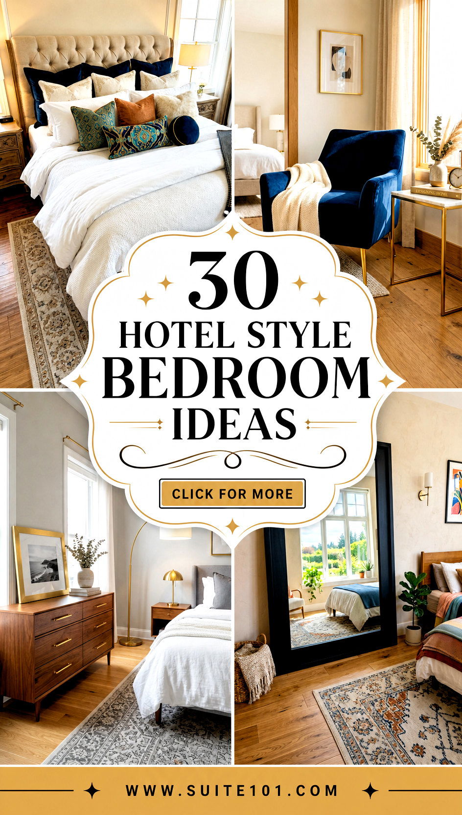30 Hotel Style Bedroom Ideas for a Luxe Restful Retreat at Home - 30 Hotel Style Bedroom Ideas for a Luxe, Restful Retreat at Home