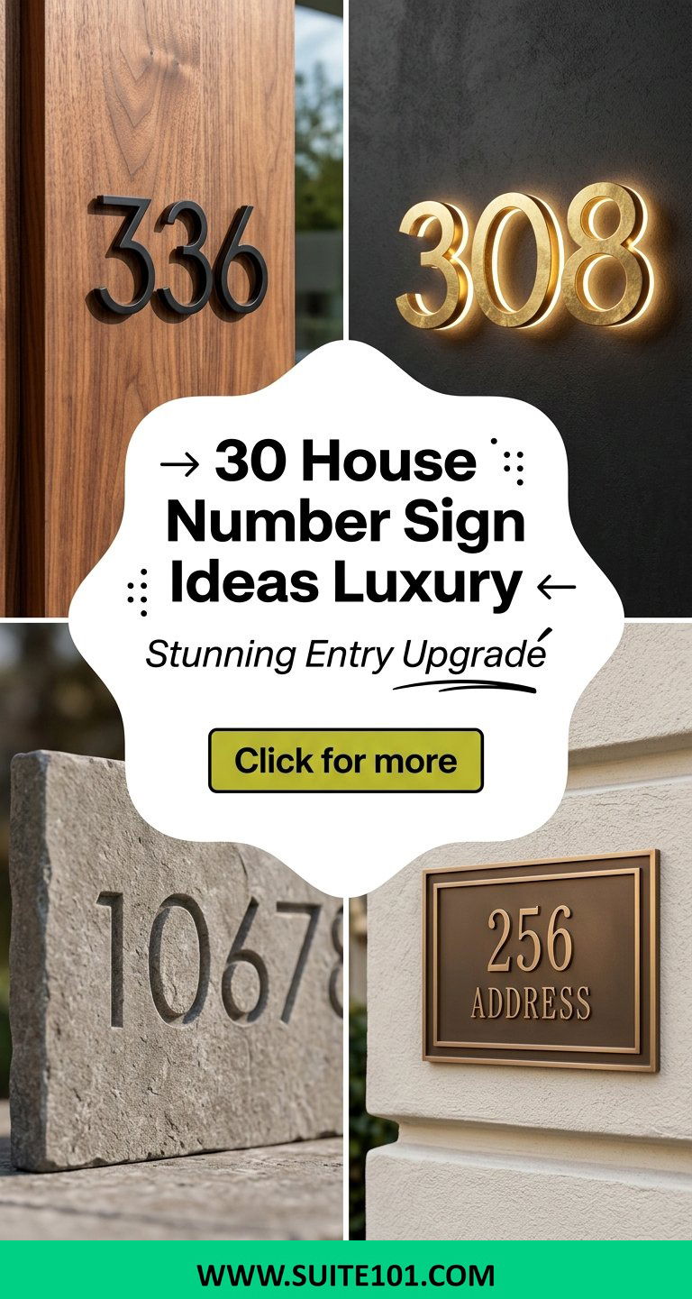 30 House Number Sign Ideas Luxury for a Stunning Entry Upgrade - 30 House Number Sign Ideas Luxury for a Stunning Entry Upgrade
