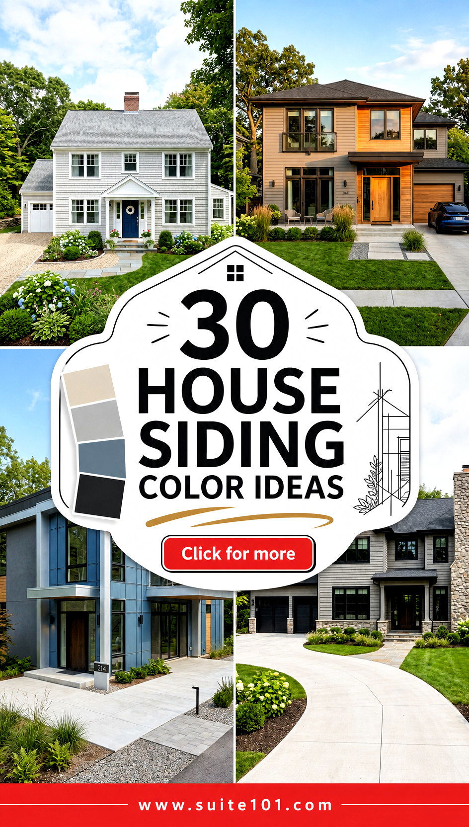 30 House Siding Color Ideas To Boost Curb Appeal This Season - 30 House Siding Color Ideas To Boost Curb Appeal This Season