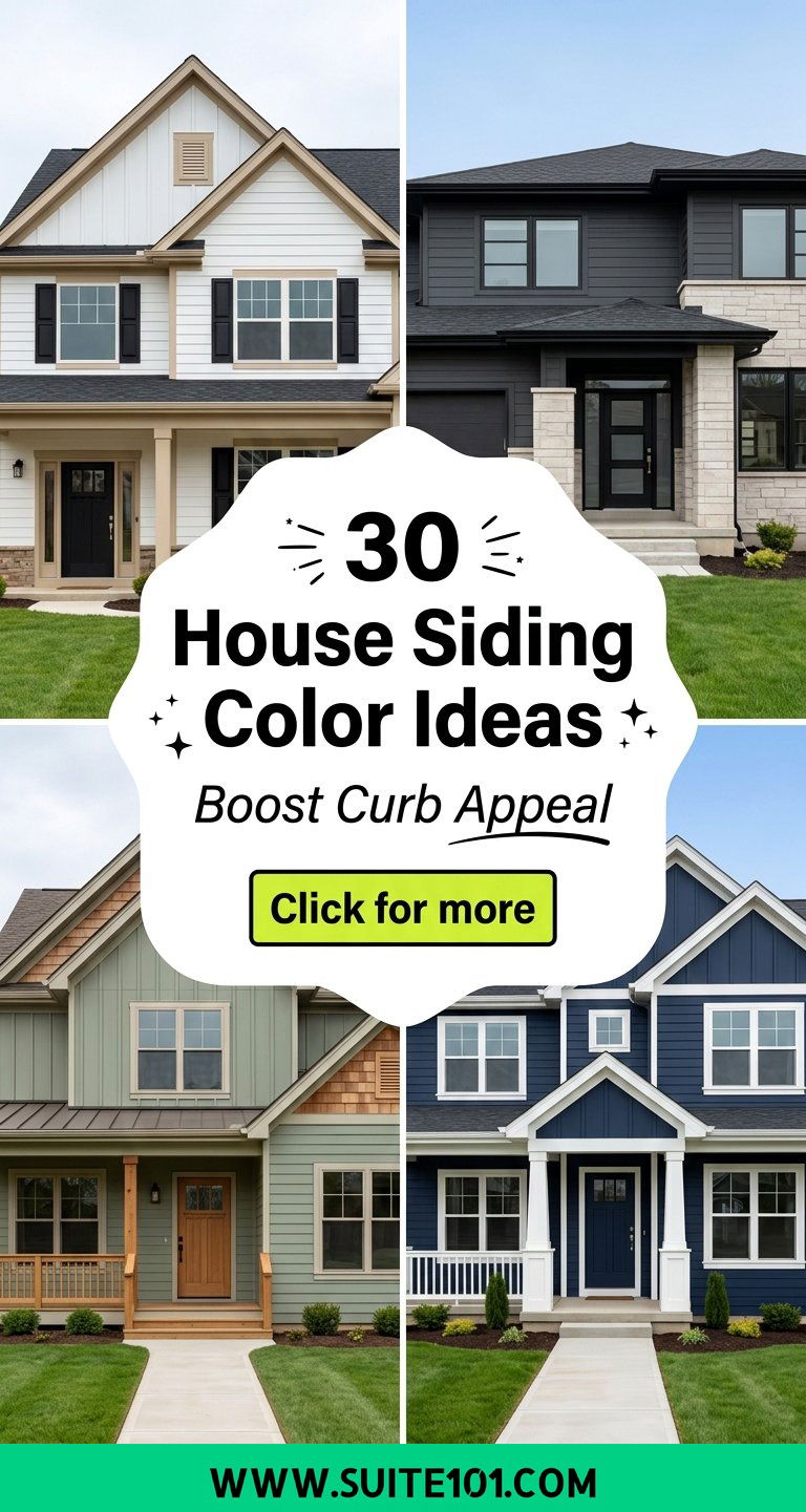 30 House Siding Color Ideas To Boost Curb Appeal This Season - 30 House Siding Color Ideas To Boost Curb Appeal This Season