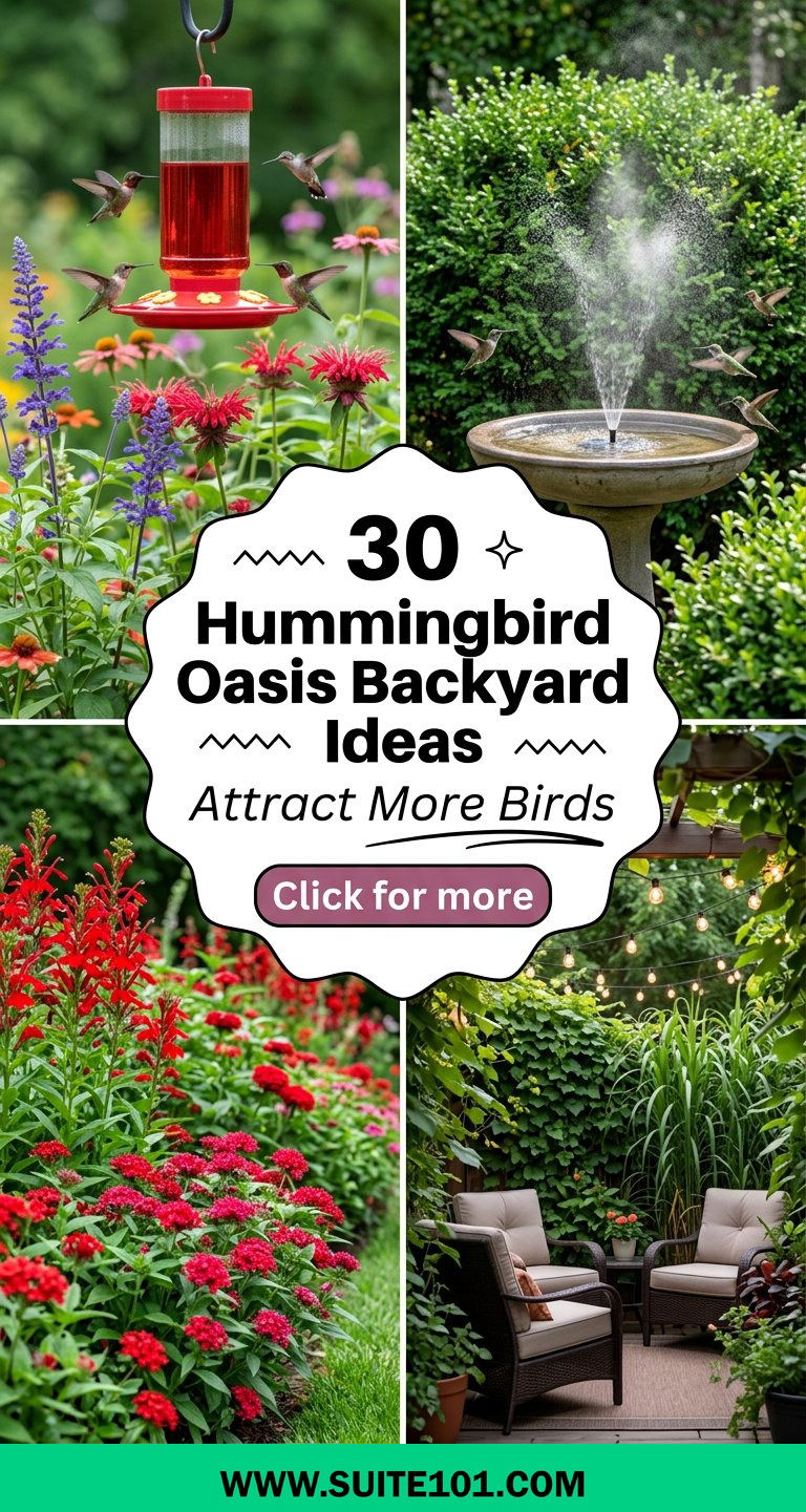 30 Hummingbird Oasis Backyard Ideas To Attract More Birds - 30 Hummingbird Oasis Backyard Ideas To Attract More Birds
