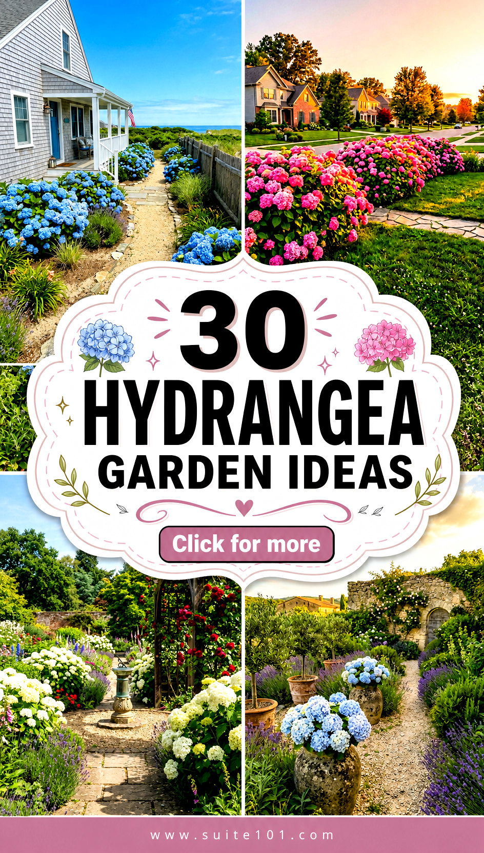 30 Hydrangea Garden Ideas to Plan Your Best Blooming Season Yet - 30 Hydrangea Garden Ideas to Plan Your Best Blooming Season Yet