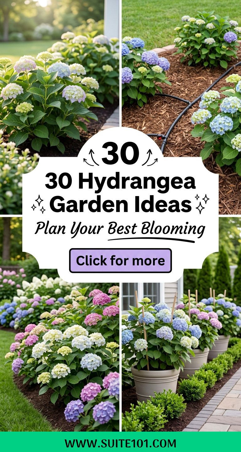 30 Hydrangea Garden Ideas to Plan Your Best Blooming Season Yet - 30 Hydrangea Garden Ideas to Plan Your Best Blooming Season Yet