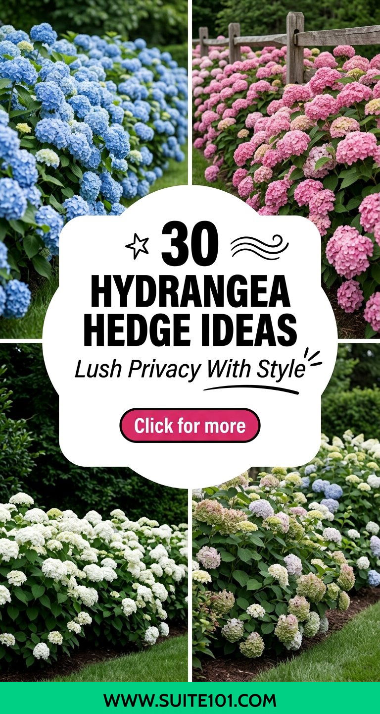 30 Hydrangea Hedge Ideas Lush Privacy With Style for Any Garden - 30 Hydrangea Hedge Ideas: Lush Privacy With Style for Any Garden
