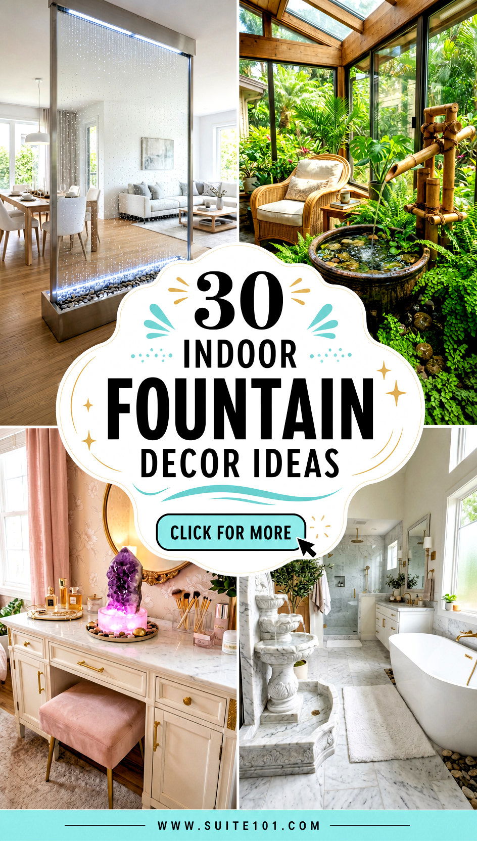 30 Indoor Fountain Decor Ideas Add Calm Style and Sound - 30 Indoor Fountain Decor Ideas: Add Calm, Style, and Sound