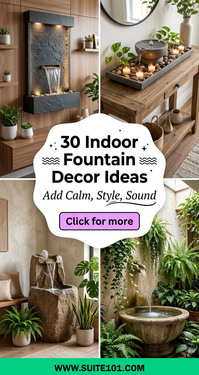 30 Indoor Fountain Decor Ideas Add Calm Style and Sound - 30 Indoor Fountain Decor Ideas: Add Calm, Style, and Sound