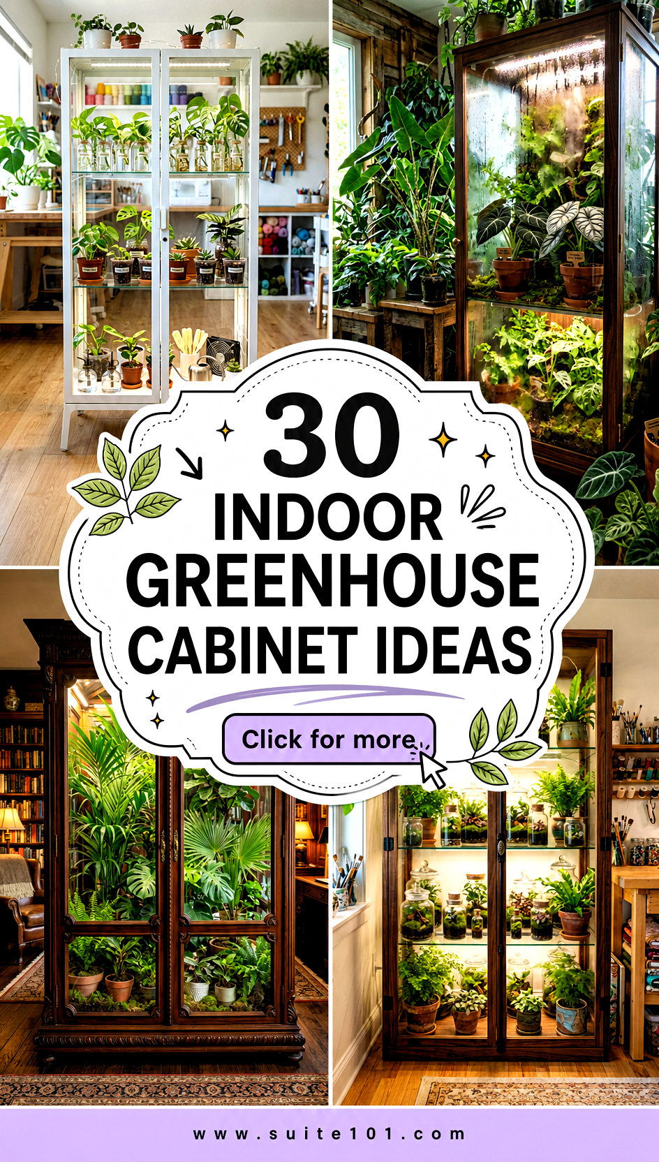 30 Indoor Greenhouse Cabinet Ideas for Year-Round Plant Growth - 30 Indoor Greenhouse Cabinet Ideas for Year-Round Plant Growth