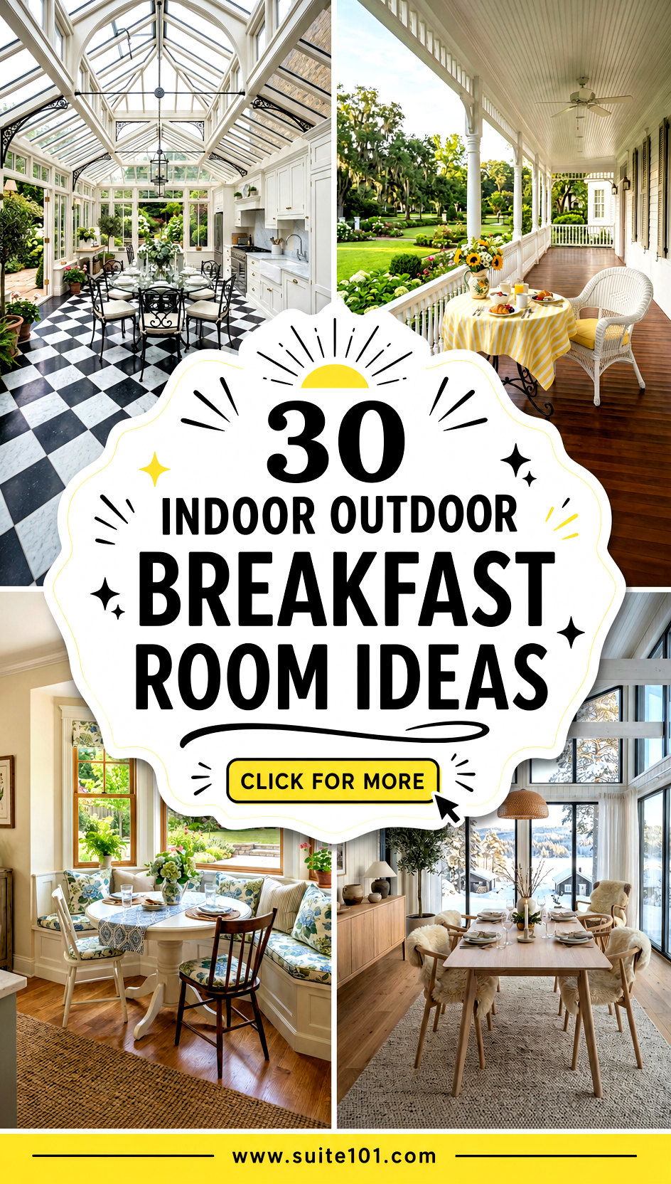 30 Indoor Outdoor Breakfast Room Ideas Make Mornings Magical - 30 Indoor Outdoor Breakfast Room Ideas: Make Mornings Magical