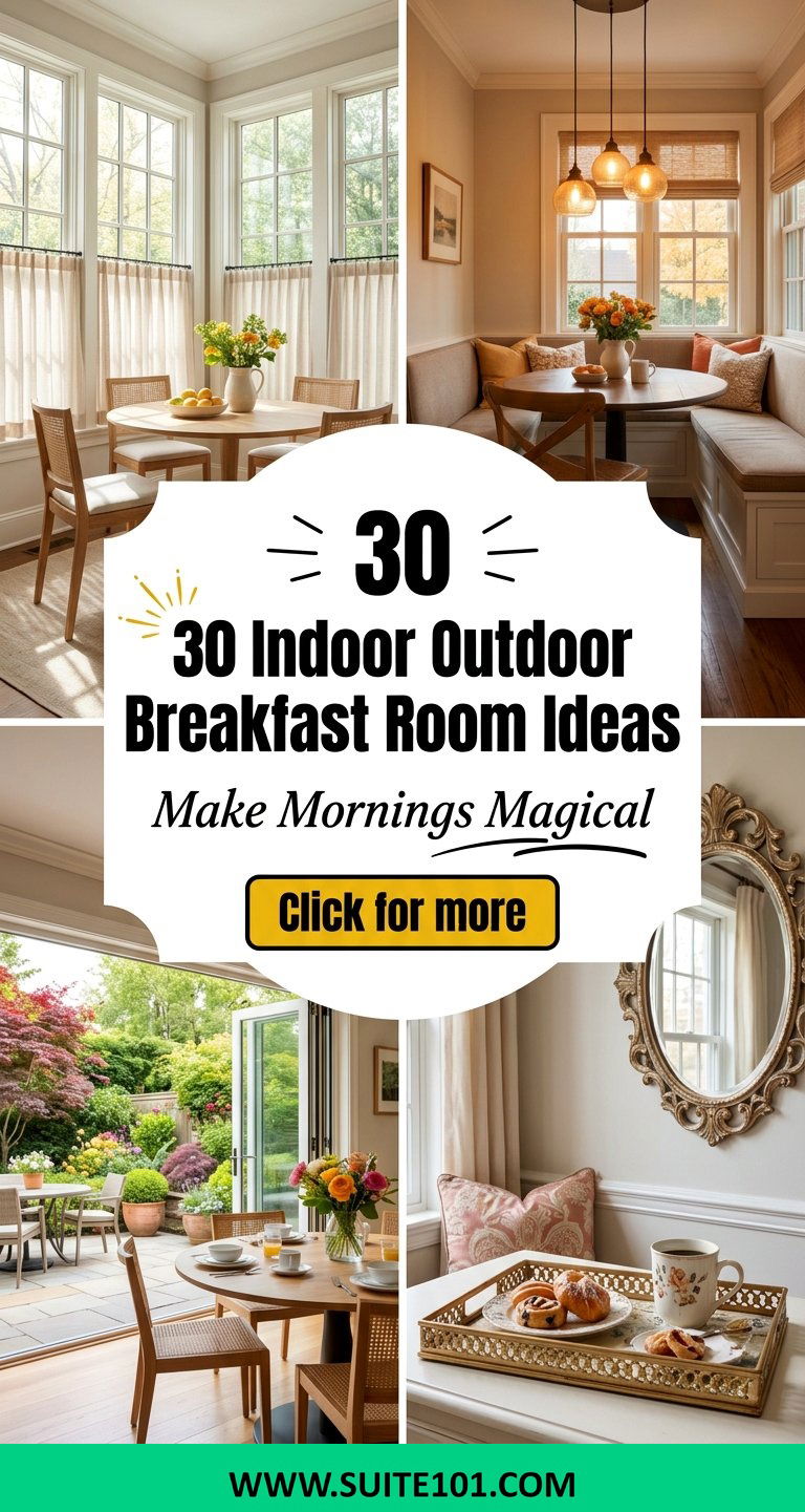 30 Indoor Outdoor Breakfast Room Ideas Make Mornings Magical - 30 Indoor Outdoor Breakfast Room Ideas: Make Mornings Magical