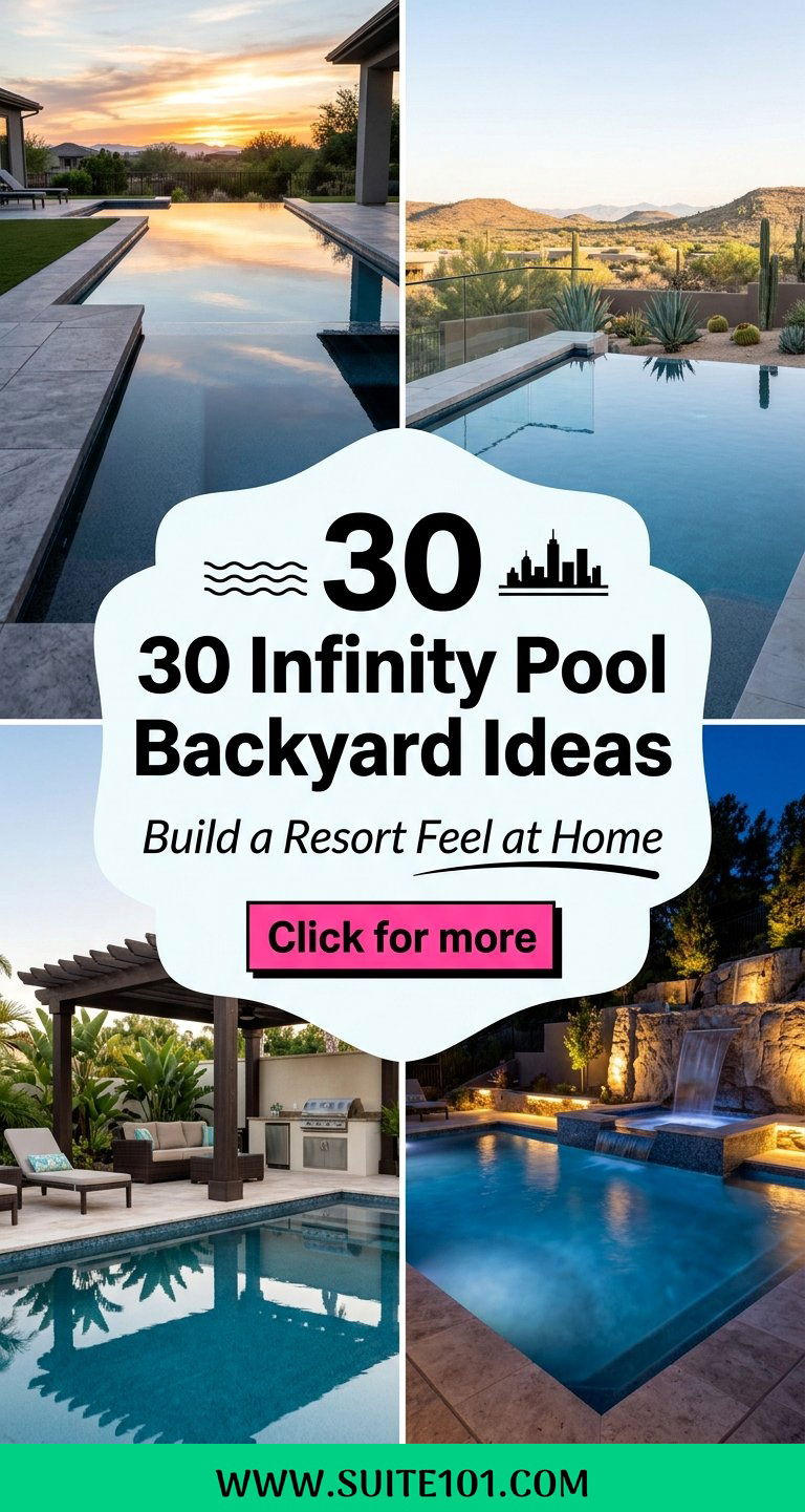 30 Infinity Pool Backyard Ideas Build a Resort Feel at Home - 30 Infinity Pool Backyard Ideas: Build a Resort Feel at Home