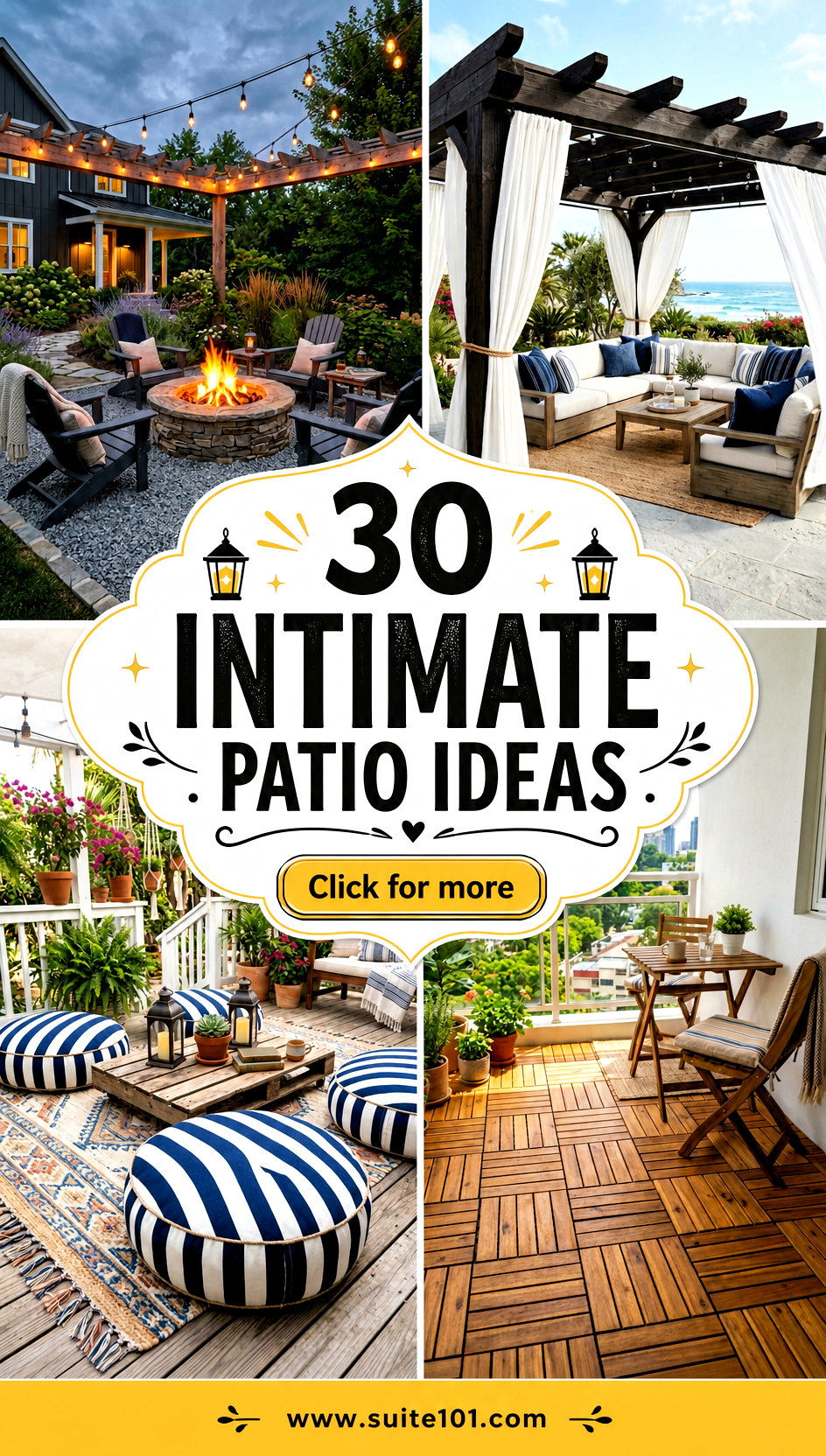 30 Intimate Patio Ideas for Cozy Evenings and Easy Entertaining - 30 Intimate Patio Ideas for Cozy Evenings and Easy Entertaining