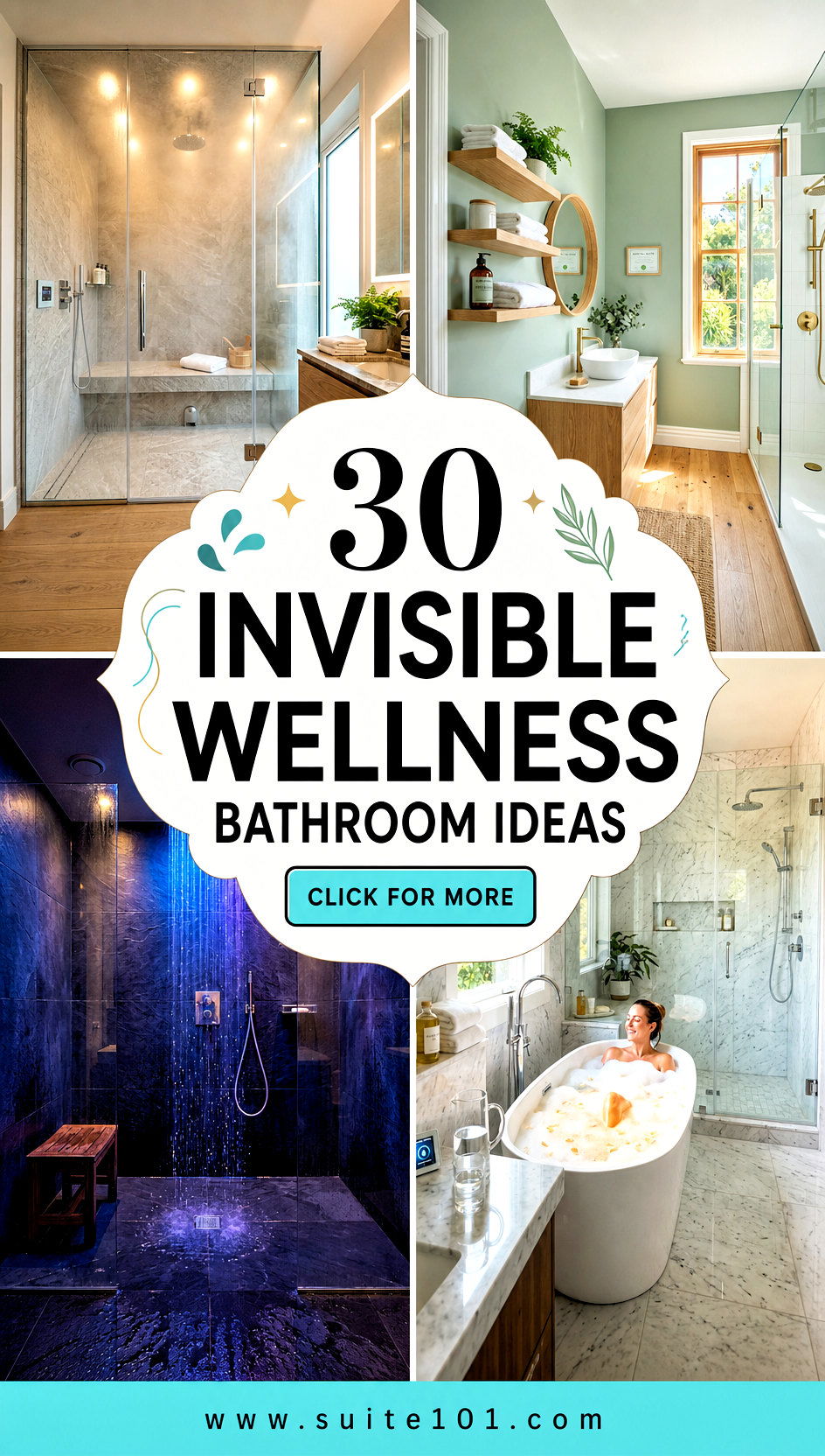 30 Invisible Wellness Bathroom Ideas for a Calming Reset - 30 Invisible Wellness Bathroom Ideas for a Calming Reset