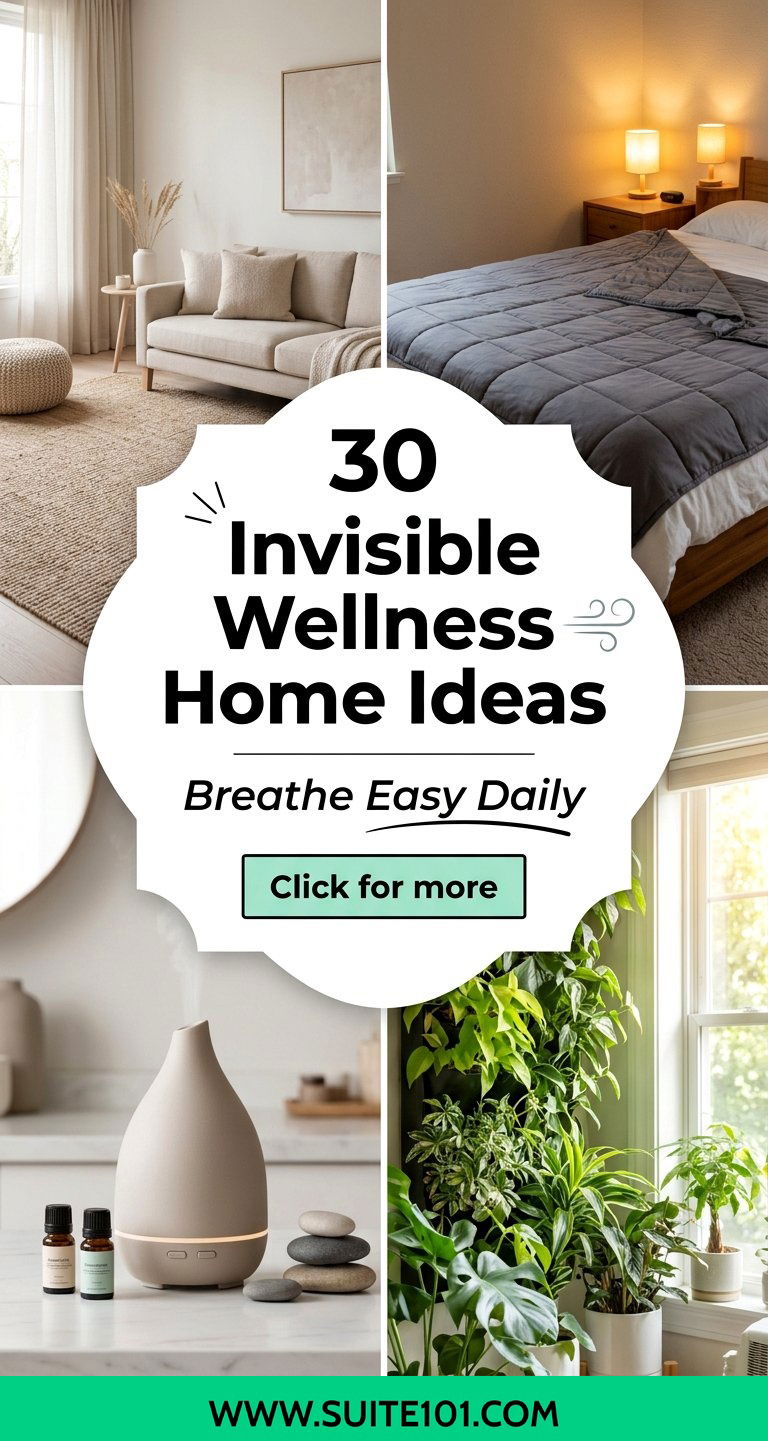 30 Invisible Wellness Home Ideas for Calm Breathable Living - 30 Invisible Wellness Home Ideas for Calm, Breathable Living