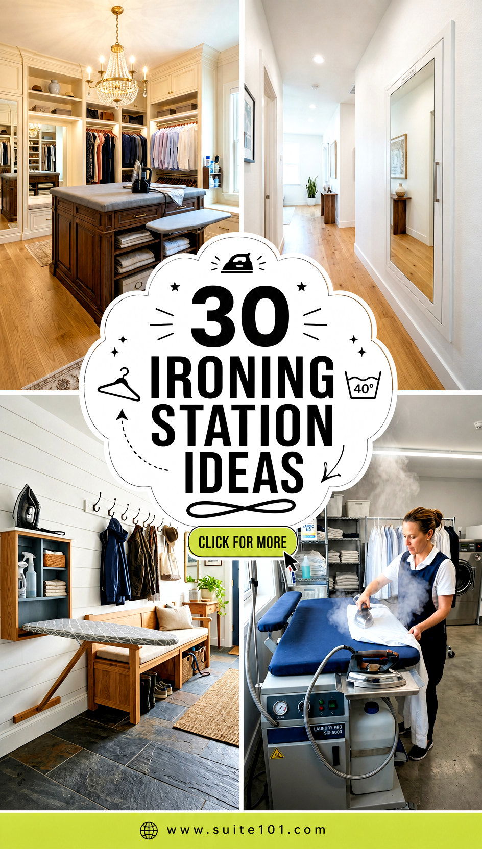 30 Ironing Station Ideas To Keep Clothes Fresh And Crisp - 30 Ironing Station Ideas To Keep Clothes Fresh And Crisp