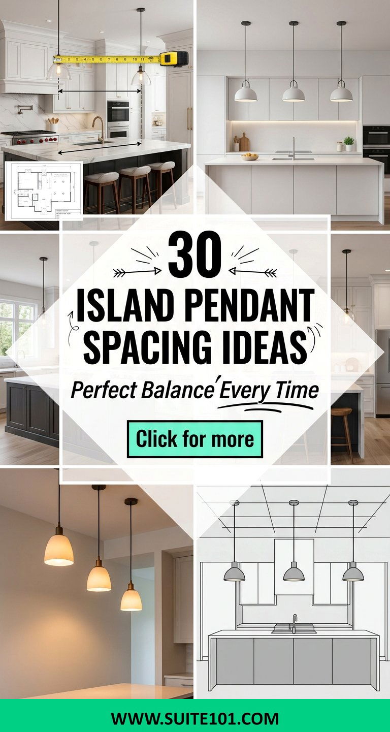 30 Island Pendant Spacing Ideas for Stylish Even Lighting - 30 Island Pendant Spacing Ideas for Stylish, Even Lighting