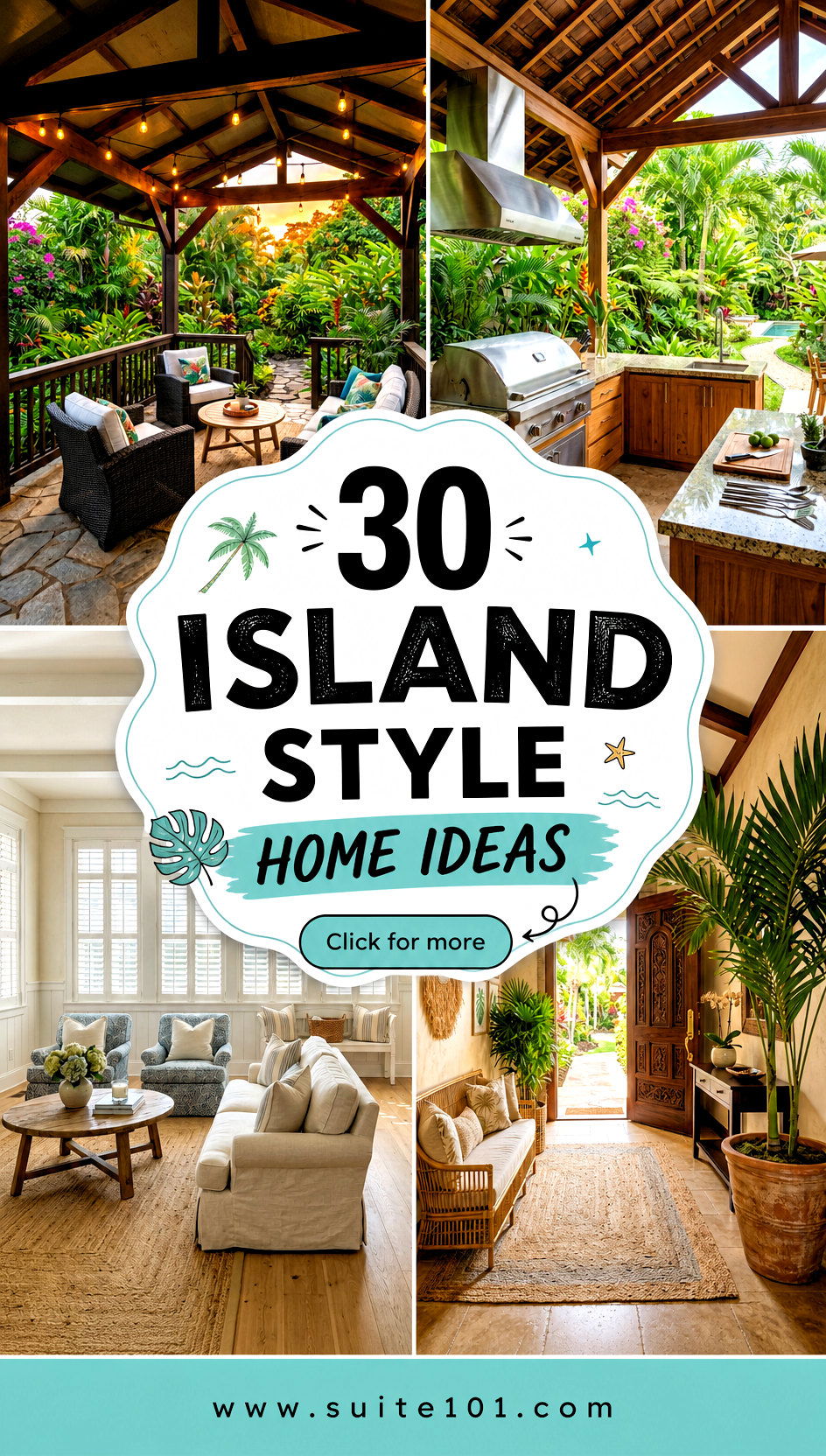 30 Island Style Home Ideas That Feel Coastal Chic and Open - 30 Island Style Home Ideas That Feel Coastal, Chic, and Open