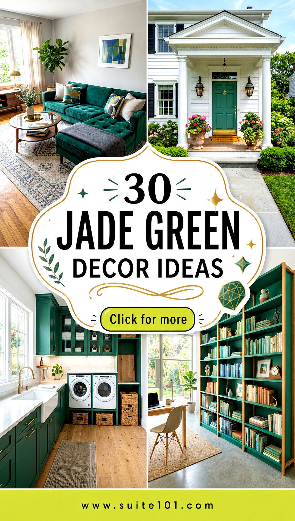 30 Jade Green Decor Ideas To Add Calm Luxury Charm Fast - 30 Jade Green Decor Ideas To Add Calm Luxury Charm Fast
