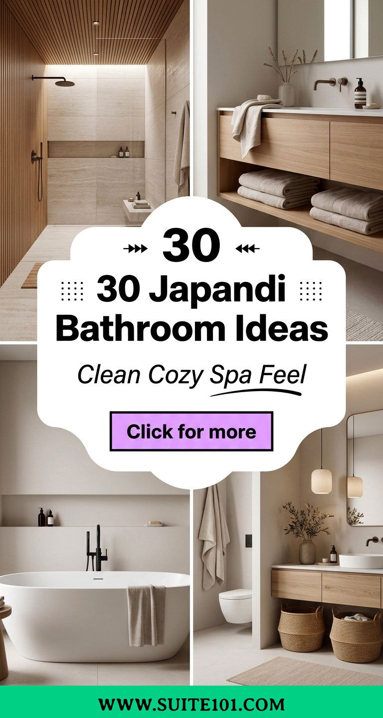 30 Japandi Bathroom Ideas For A Clean Cozy Spa Look Now - 30 Japandi Bathroom Ideas For A Clean, Cozy Spa Look Now