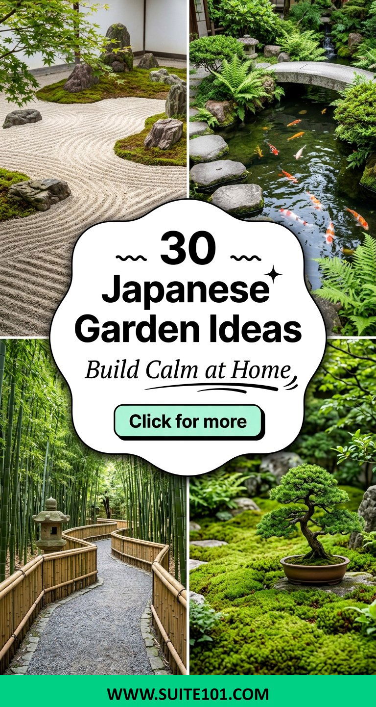 30 Japanese Garden Ideas to Build a Tranquil Escape at Home - 30 Japanese Garden Ideas to Build a Tranquil Escape at Home
