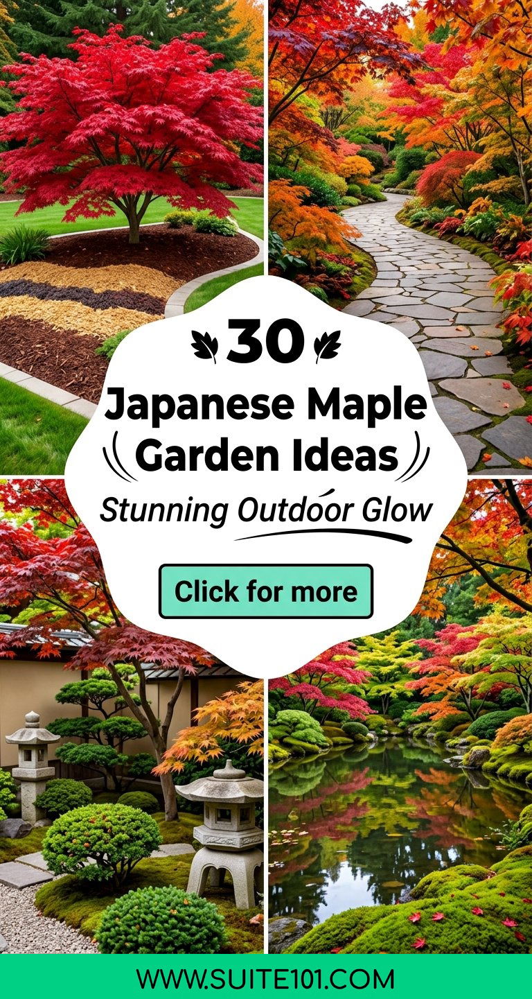 30 Japanese Maple Garden Ideas for a Stunning Outdoor Look - 30 Japanese Maple Garden Ideas for a Stunning Outdoor Look