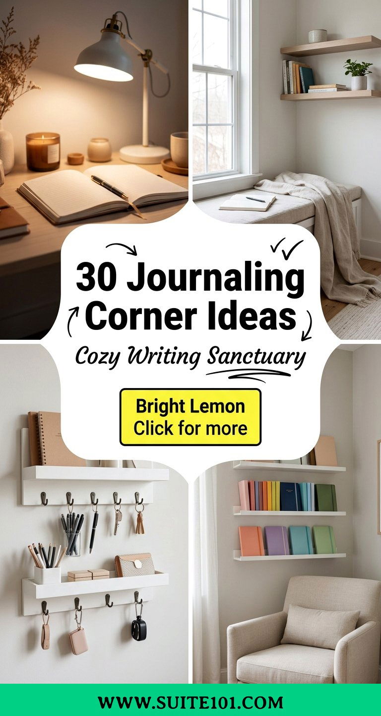 30 Journaling Corner Ideas To Create Your Cozy Writing Spot - 30 Journaling Corner Ideas To Create Your Cozy Writing Spot