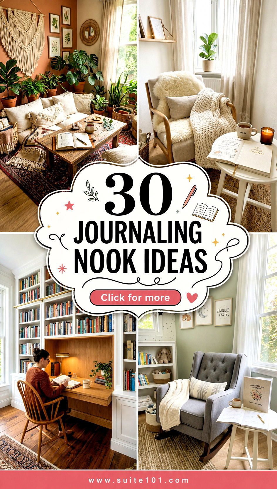 30 Journaling Nook Ideas To Design A Calm Mindful Retreat - 30 Journaling Nook Ideas To Design A Calm Mindful Retreat