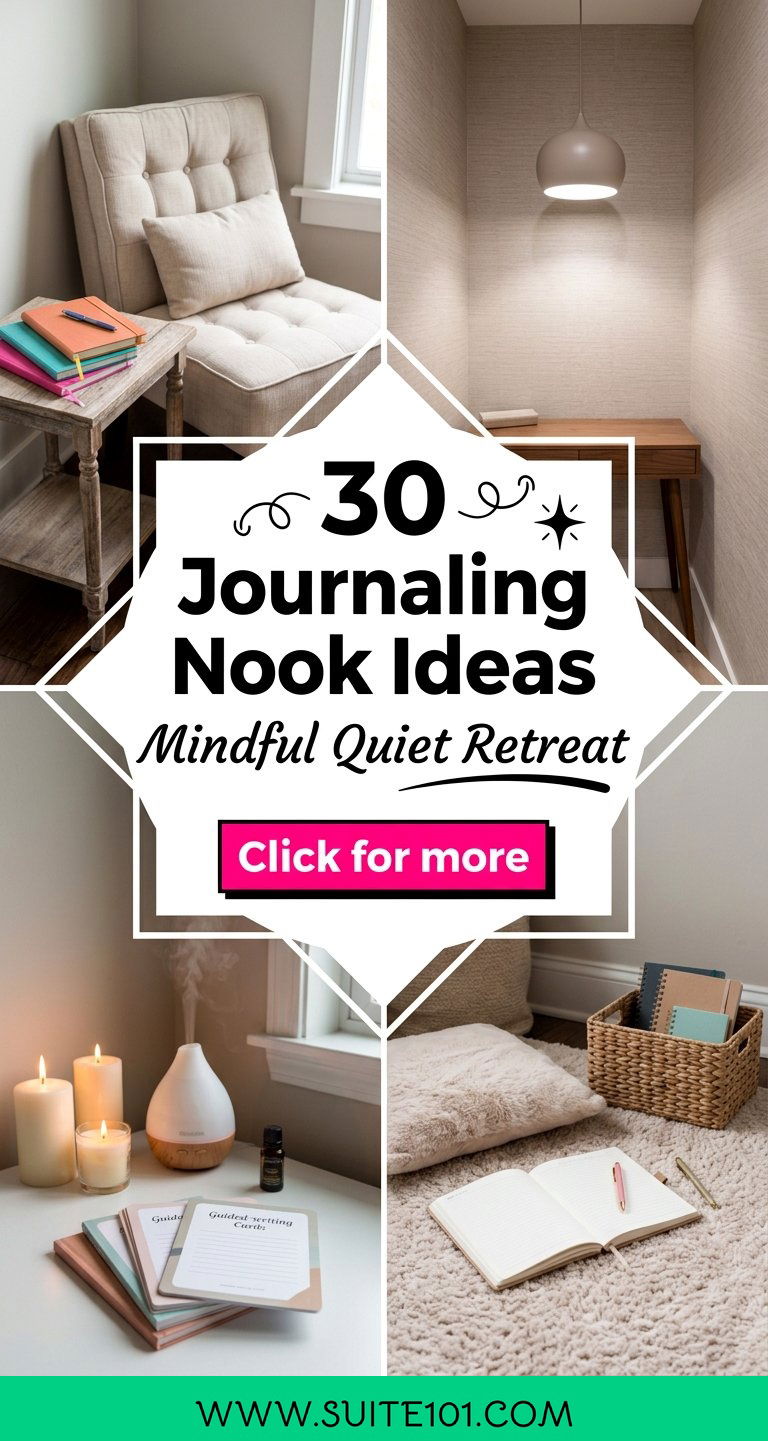 30 Journaling Nook Ideas To Design A Calm Mindful Retreat - 30 Journaling Nook Ideas To Design A Calm Mindful Retreat