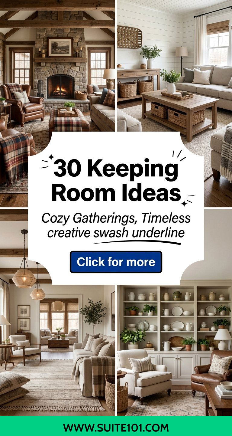 30 Keeping Room Ideas For Cozy Gatherings And Timeless Charm - 30 Keeping Room Ideas For Cozy Gatherings And Timeless Charm