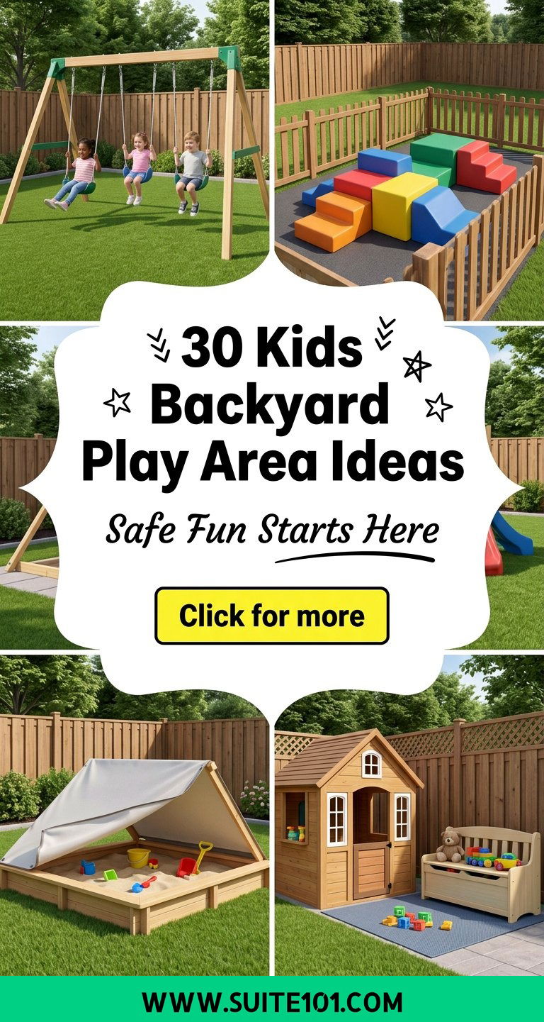 30 Kids Backyard Play Area Ideas for Safe Fun Outdoor Time - 30 Kids Backyard Play Area Ideas for Safe, Fun Outdoor Time