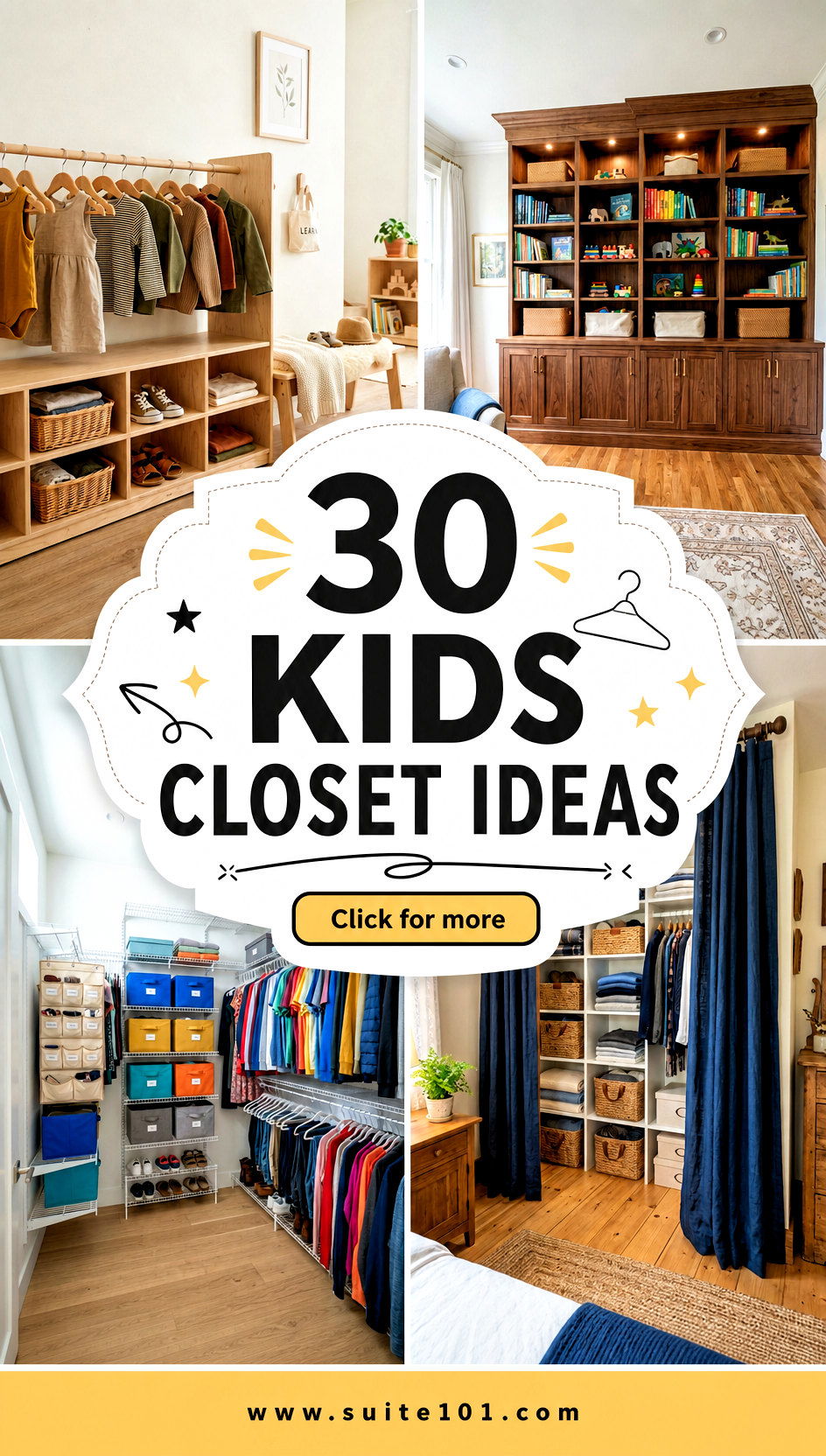 30 Kids Closet Ideas to Organize Clothes the Easy Way Today - 30 Kids Closet Ideas to Organize Clothes the Easy Way Today