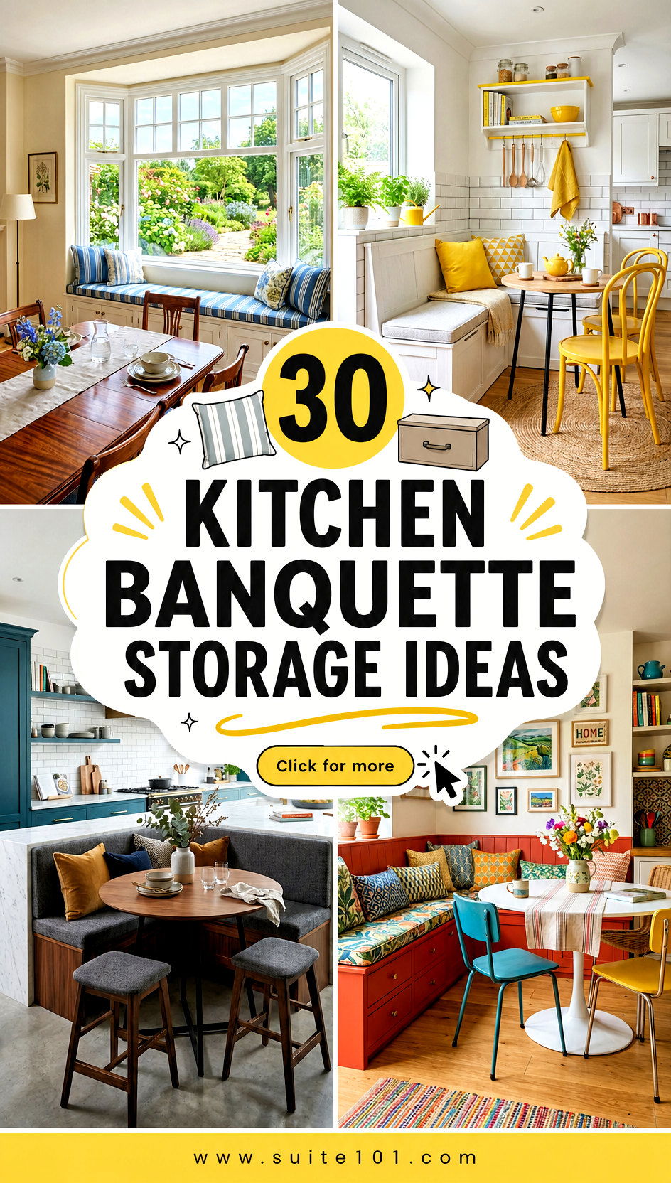 30 Kitchen Banquette Storage Ideas to Maximize Every Inch - 30 Kitchen Banquette Storage Ideas to Maximize Every Inch