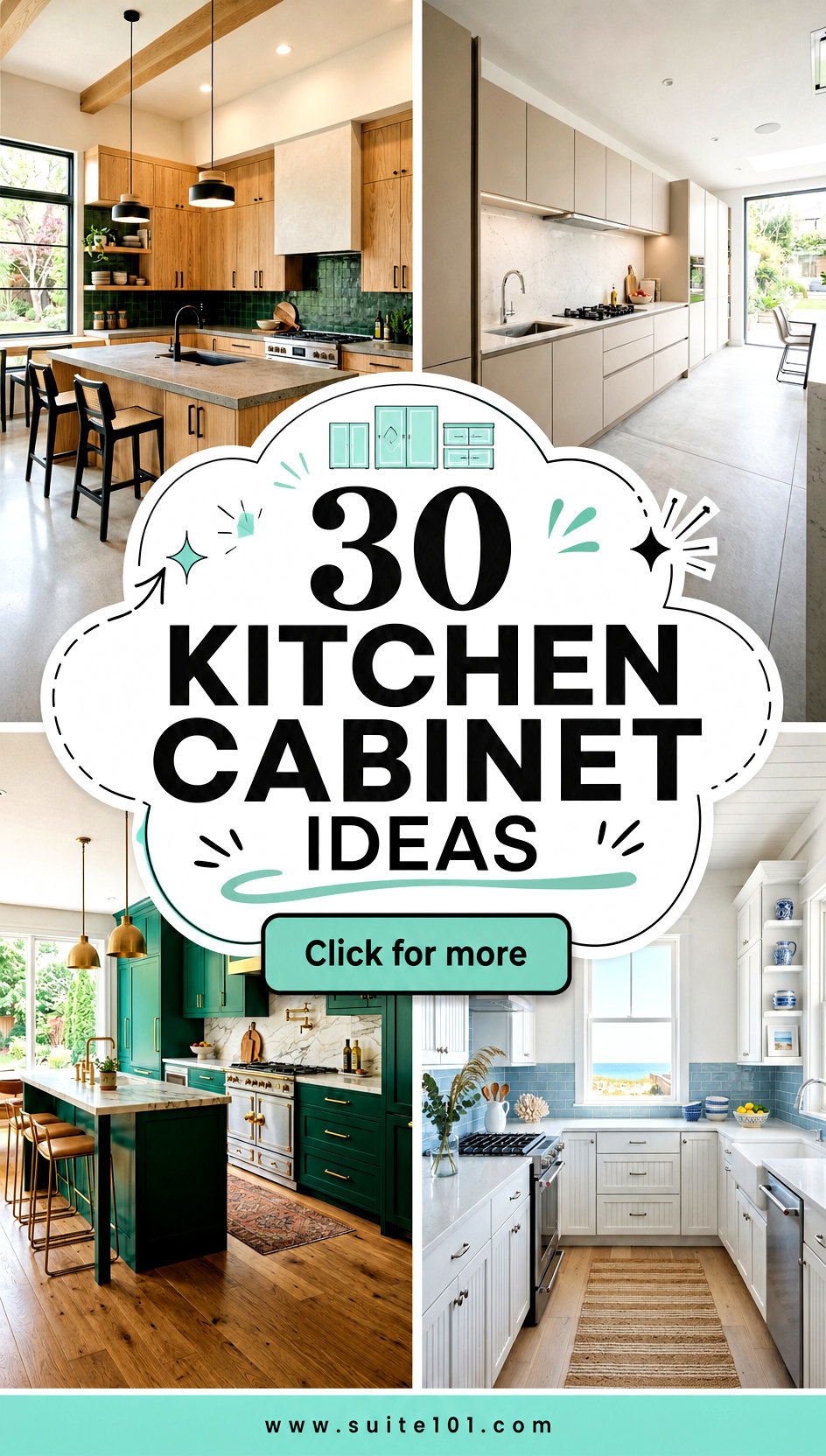 30 Kitchen Cabinet Ideas for Smarter Storage and Gorgeous Looks - 30 Kitchen Cabinet Ideas for Smarter Storage and Gorgeous Looks
