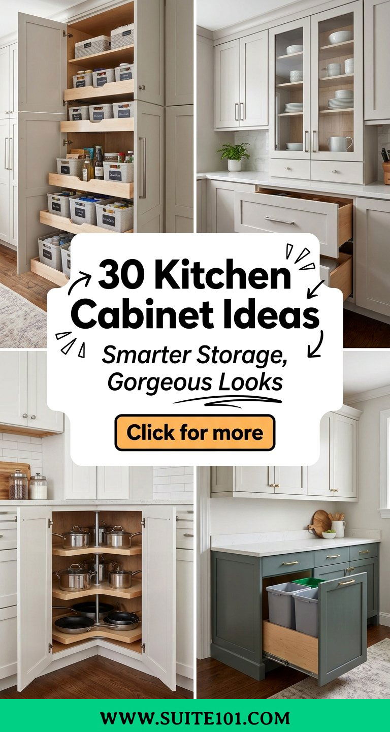 30 Kitchen Cabinet Ideas for Smarter Storage and Gorgeous Looks - 30 Kitchen Cabinet Ideas for Smarter Storage and Gorgeous Looks