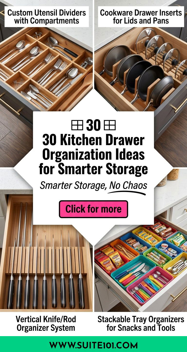 30 Kitchen Drawer Organization Ideas for Smarter Storage - 30 Kitchen Drawer Organization Ideas for Smarter Storage