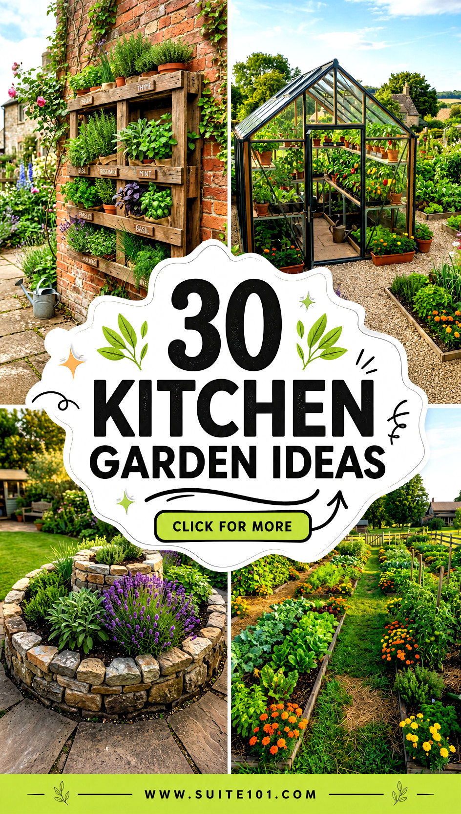 30 Kitchen Garden Ideas for Fresh Herbs and Better Harvests - 30 Kitchen Garden Ideas for Fresh Herbs and Better Harvests