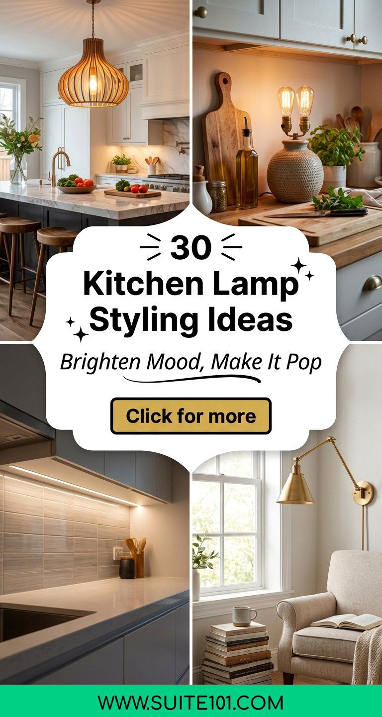 30 Kitchen Lamp Styling Ideas to Brighten Mood and Make It Pop - 30 Kitchen Lamp Styling Ideas to Brighten Mood and Make It Pop