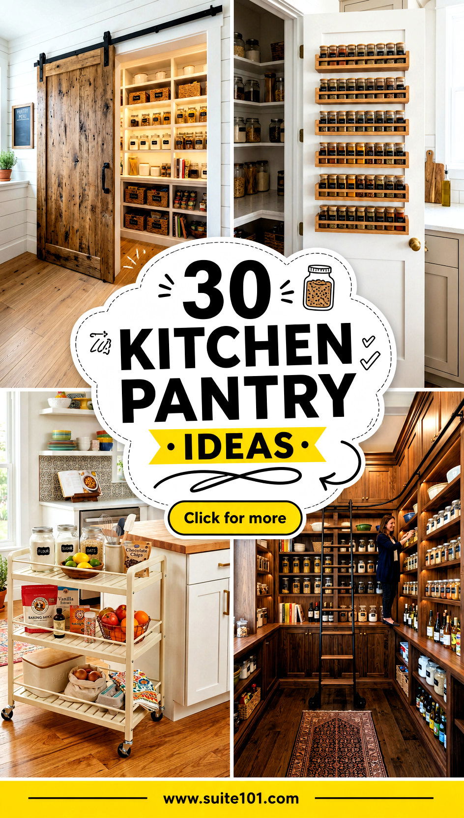 30 Kitchen Pantry Ideas to Declutter and Organize Fast Today - 30 Kitchen Pantry Ideas to Declutter and Organize Fast Today