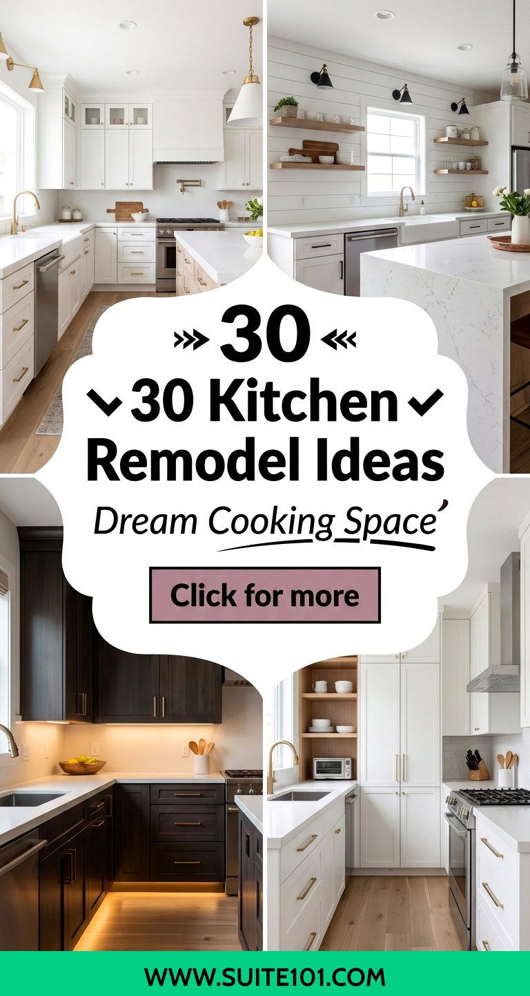 30 Kitchen Remodel Ideas to Create Your Dream Cooking Space - 30 Kitchen Remodel Ideas to Create Your Dream Cooking Space