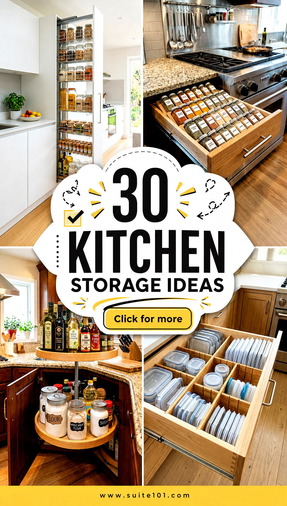 30 Kitchen Storage Ideas for a Clutter-Free Functional Layout - 30 Kitchen Storage Ideas for a Clutter-Free, Functional Layout