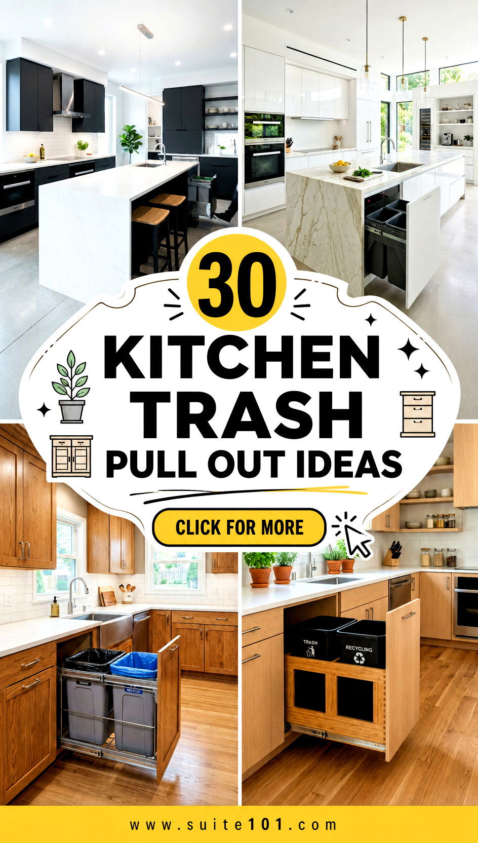 30 Kitchen Trash Pull Out Ideas For Cleaner Smarter Storage - 30 Kitchen Trash Pull Out Ideas For Cleaner, Smarter Storage