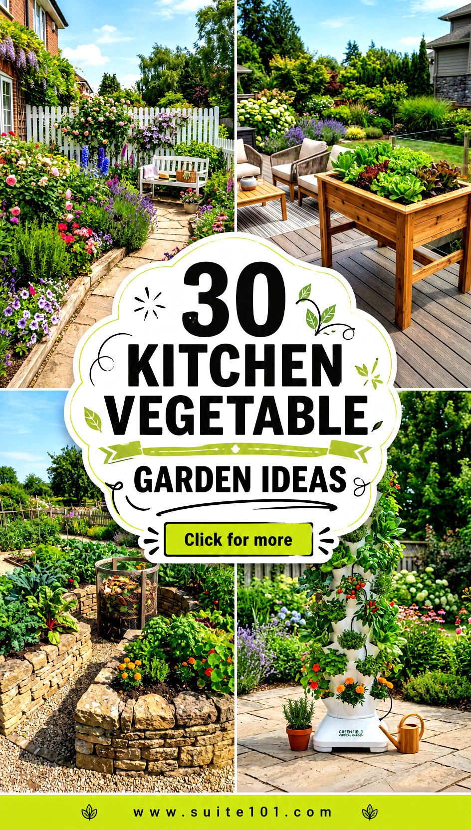 30 Kitchen Vegetable Garden Ideas to Grow Fresh Food at Home - 30 Kitchen Vegetable Garden Ideas to Grow Fresh Food at Home