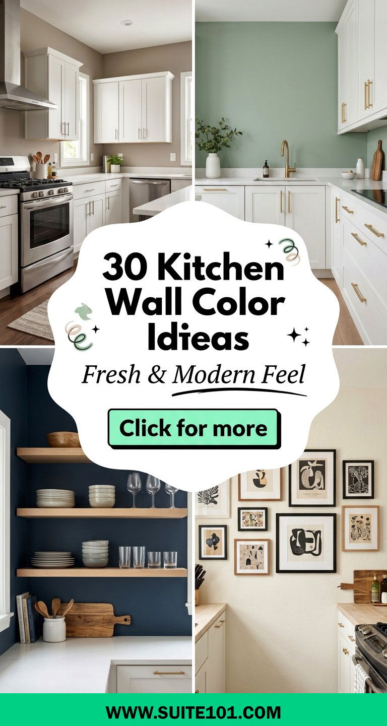 30 Kitchen Wall Color Ideas For A Fresh Modern Home Today - 30 Kitchen Wall Color Ideas For A Fresh, Modern Home Today