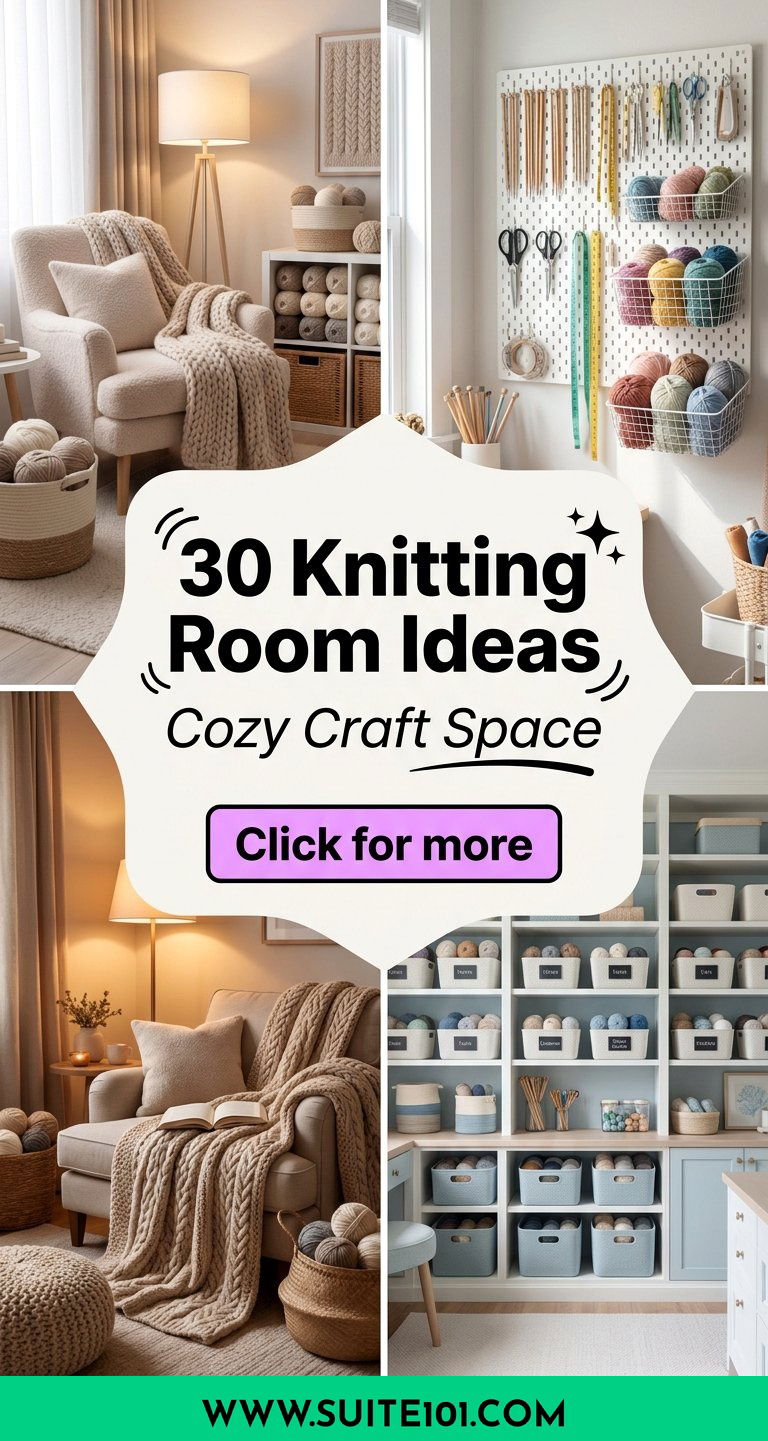 30 Knitting Room Ideas for a Cozy Craft Space Youll Love - 30 Knitting Room Ideas for a Cozy Craft Space You'll Love
