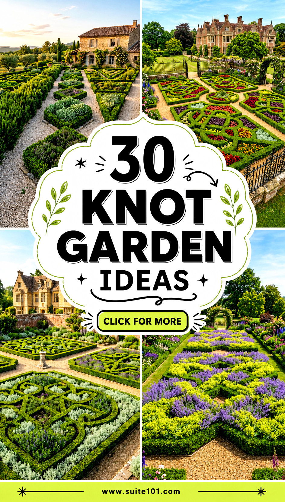 30 Knot Garden Ideas for Stunning Low-Maintenance Outdoor Style - 30 Knot Garden Ideas for Stunning, Low-Maintenance Outdoor Style